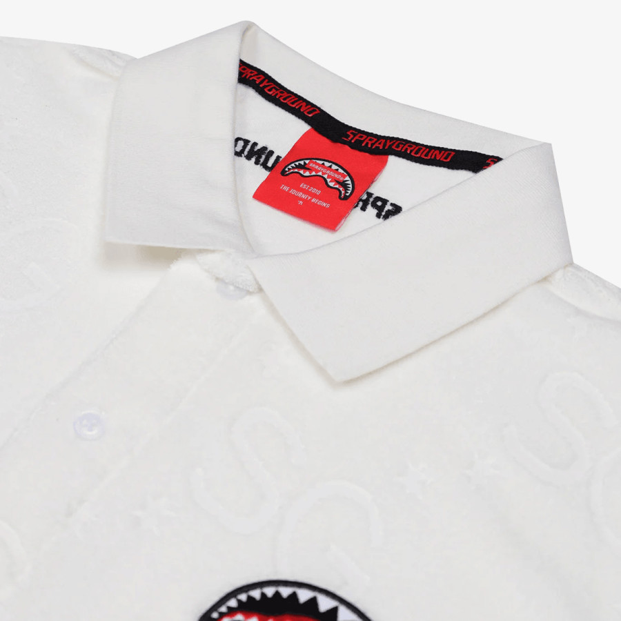 Sprayground Bluzë SG JAQUARD POLO SHIRT WHT 