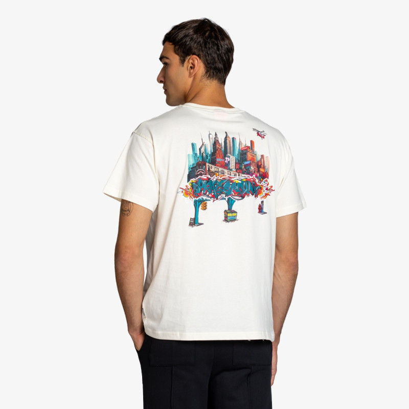 Sprayground Маица CITY SKYLINE NEW REGULAR T-SHIRT IVO 