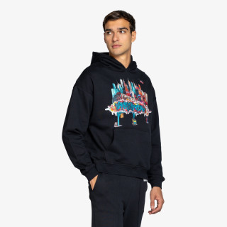 Sprayground Дуксер CITY SKYLINE COMFY HOODIE BLK 