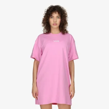 VANS Фустан WM CENTER VEE TEE DRESS CYCLAMEN 