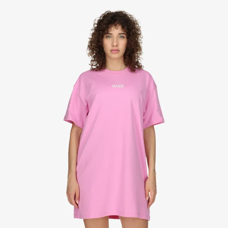 VANS Фустан WM CENTER VEE TEE DRESS CYCLAMEN 