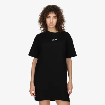 VANS Фустан WM CENTER VEE TEE DR BLACK 