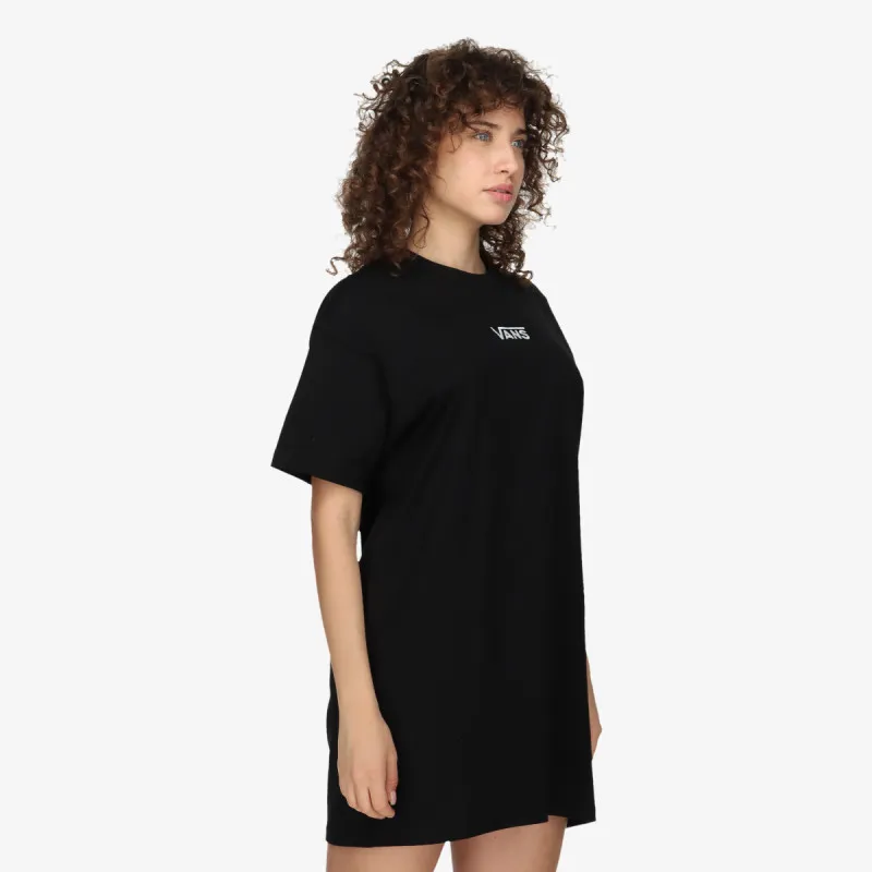 VANS Фустан WM CENTER VEE TEE DR BLACK 