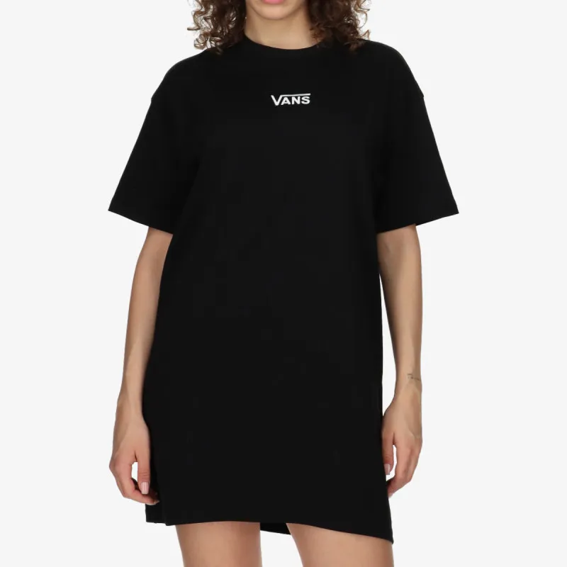 VANS Фустан WM CENTER VEE TEE DR BLACK 