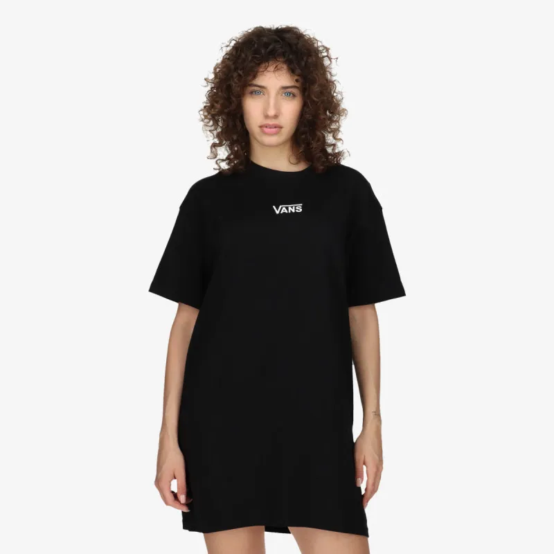 VANS Фустан WM CENTER VEE TEE DR BLACK 
