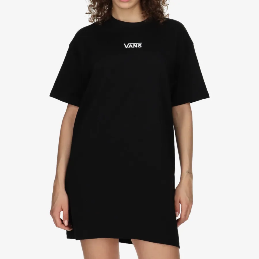 VANS Фустан WM CENTER VEE TEE DR BLACK 