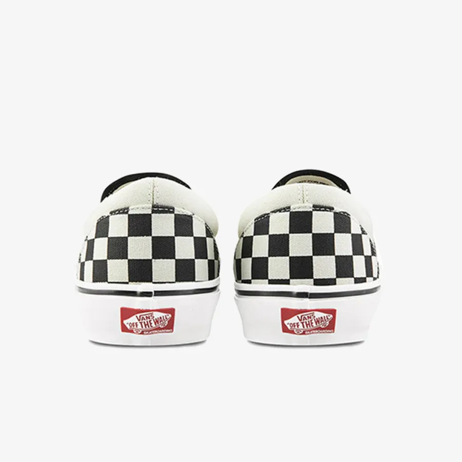 VANS Патики MN SKATE SLIP-ON (CHECKERBOARD) BLACK/OF 