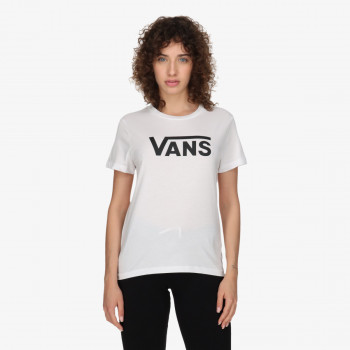 Vans Bluzë WM DROP V SS CREW-B WHITE-BLACK 