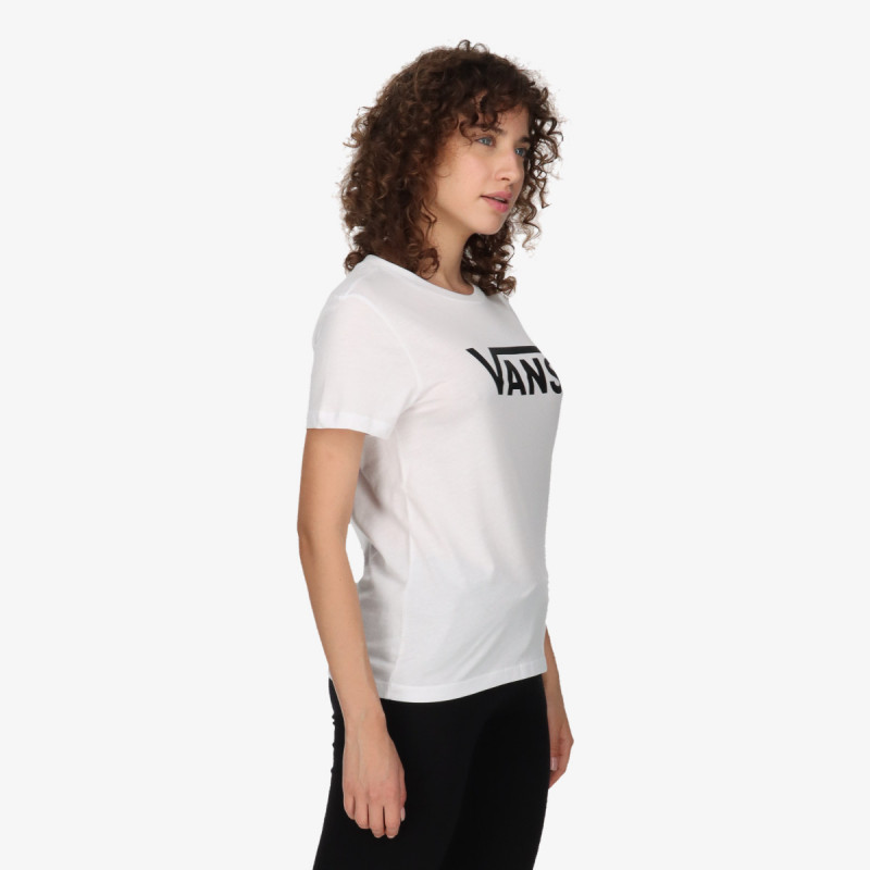 Vans Bluzë WM DROP V SS CREW-B WHITE-BLACK 