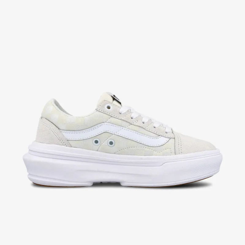 VANS Патики UA OLD SKOOL OVERT CC CHECKERBOARD WHITE 