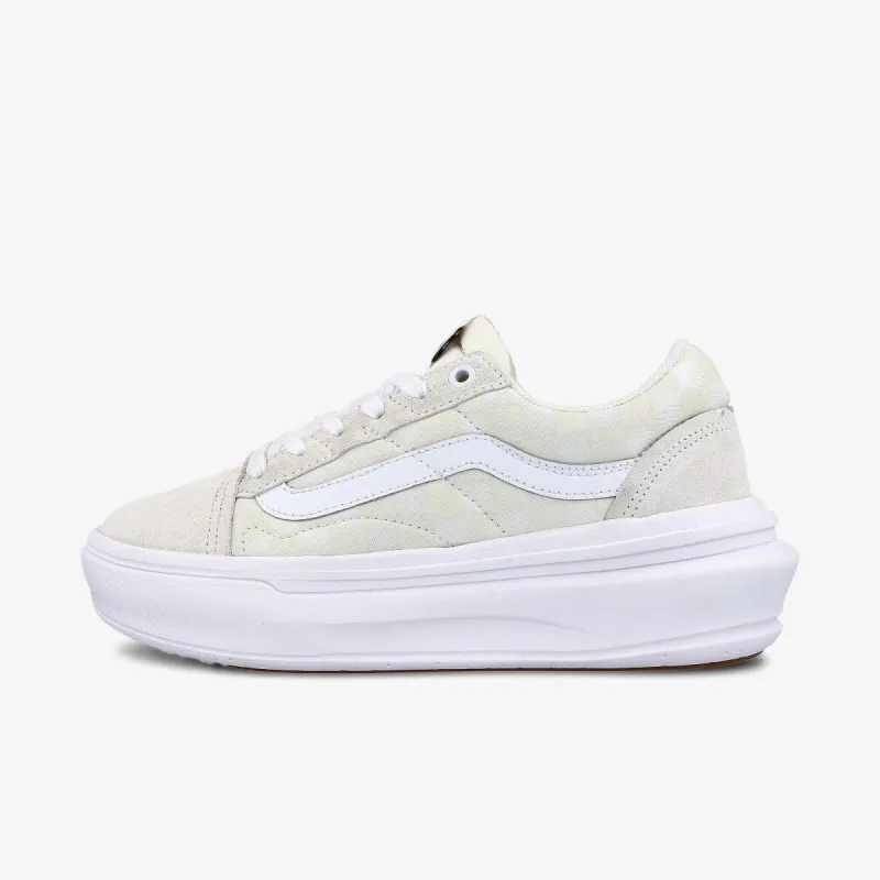 VANS Патики UA OLD SKOOL OVERT CC CHECKERBOARD WHITE 