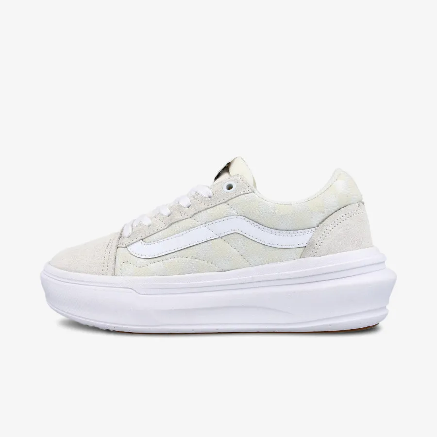 VANS Патики UA OLD SKOOL OVERT CC CHECKERBOARD WHITE 
