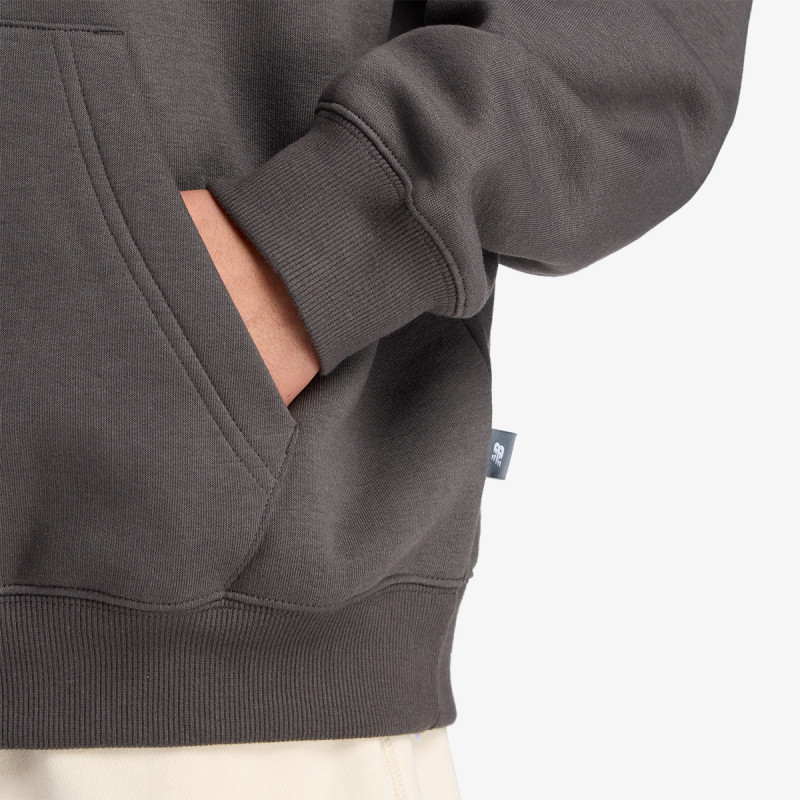 New Balance Bluza Linear Heritage Fleece Hoodie 