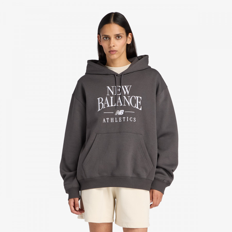 New Balance Bluza Linear Heritage Fleece Hoodie 