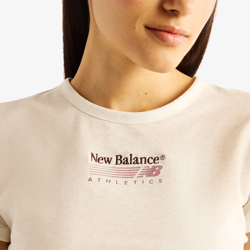 New Balance Маица Trackside Ringer T-Shirt 